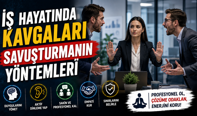 İş Hayatında Kavgaları Savuşturmanın Yöntemleri