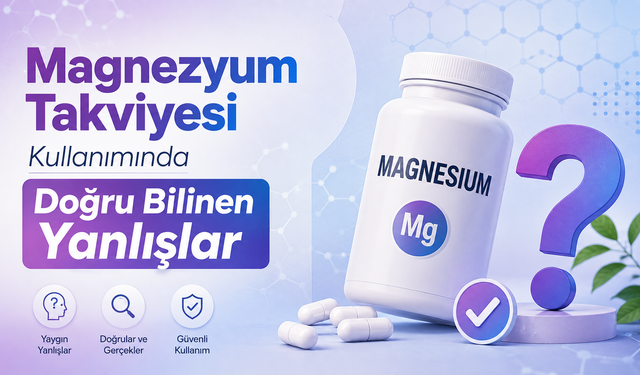 Magnezyum Takviyesi Kullanımında Doğru Bilinen Yanlışlar