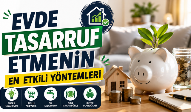Evde Tasarruf Etmenin En Etkili Yöntemleri