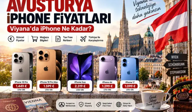 Avusturya iPhone Fiyatları 2026: Viyana’da iPhone 18 Almak Avantajlı Mı?
