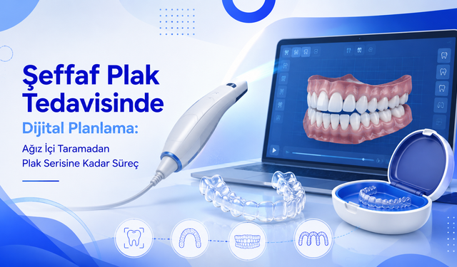 Şeffaf Plak Tedavisinde Dijital Planlama: Ağız İçi Taramadan Plak Serisine Kadar Süreç