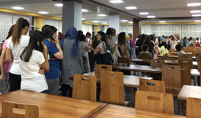 Samsun’da KYK yurtlarında öğrencilerin yemekhane ve kantin sorunu sürüyor