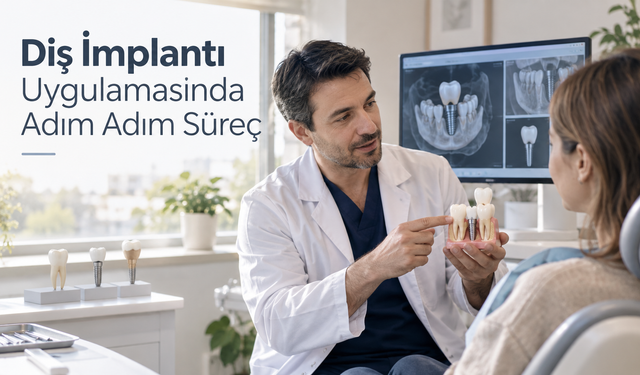 Diş İmplantı Uygulamasında Adım Adım Süreç