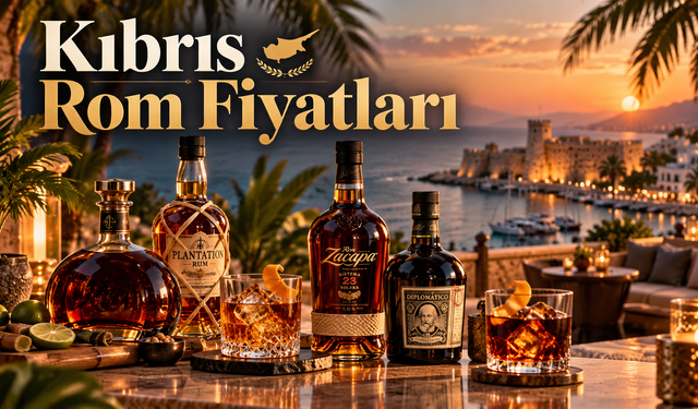 Kıbrıs Rom Fiyatları: Bacardi, Captain Morgan ve Havana Club Kaç TL?