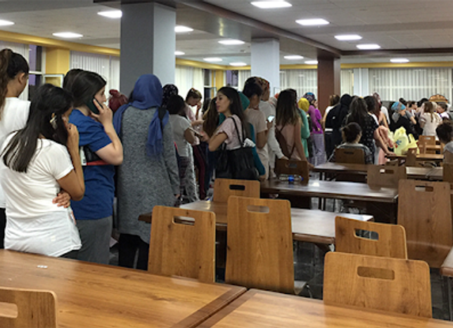 Samsun’da KYK yurtlarında öğrencilerin yemekhane ve kantin sorunu sürüyor