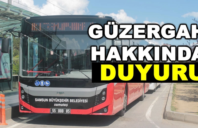 Samsun 14 Numaralı Otobüs Güzergahı ve Sefer Saatleri 2026