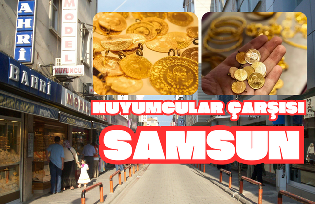 Samsun Kuyumcular Çarşısı Güncel Altın Fiyatları 3 Kasım 2025