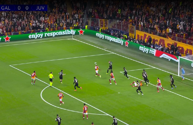 Galatasaray Juventus Maçında İlk Düdük Çaldı! Galatasaray’a Başarılar