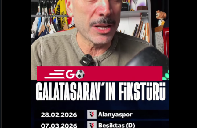 Galatasaray Önümüzdeki Maç Fikstürleri Bakalım Nasılmış?