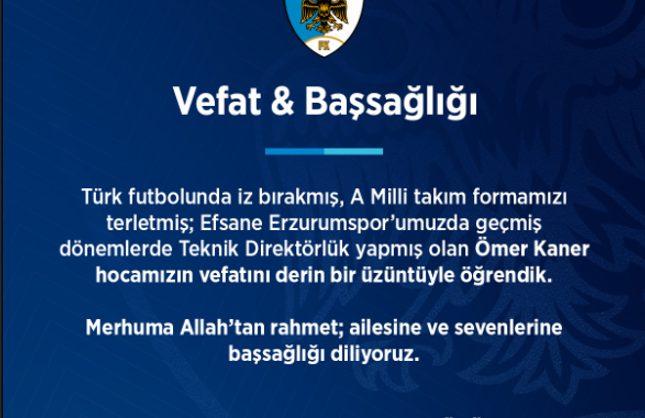 Eski Fenerbahçeli Futbolcu Hayatını Kaybetti. Ömer Kaner Hayatını Kaybetti