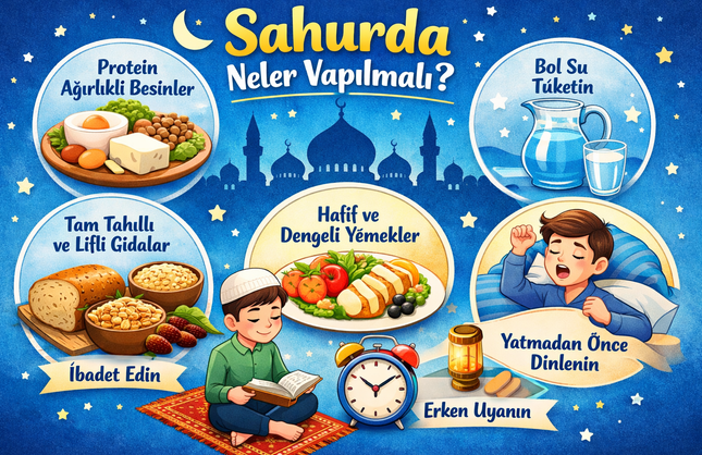 Sahurda Neler Yapılmalı? Sahur Duası Ve Öneriler