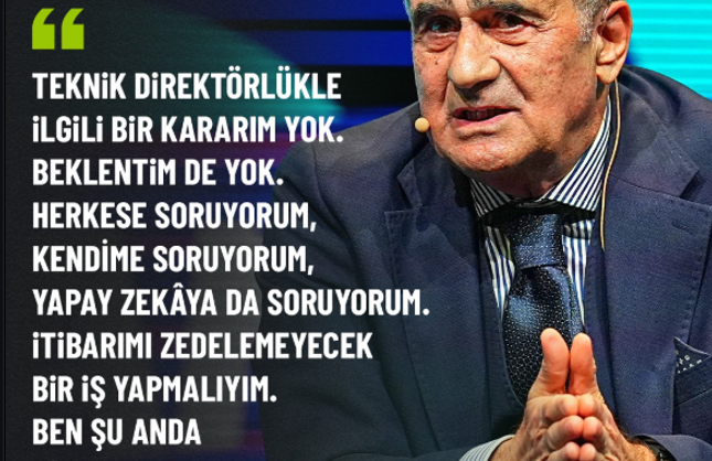 Şenol Güneş TRT Ekranlarına Konuştu... Tekrar Teknik Direktörlük Yapacak Mı?