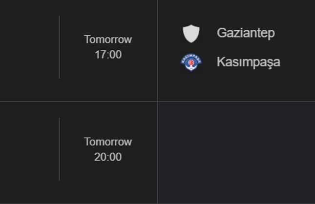 Süper Lig'de Yarın Hangi Maçlar Oynanacak?