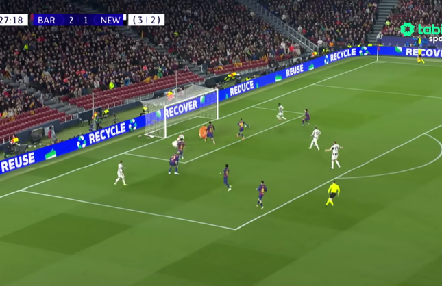 Şampiyonlar Ligi Son 16 Turu | Barcelona - Newcastle United (Özet)