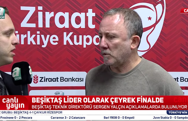 Sergen Yalçın’dan Kupa Maçı Sonrası Galatasaray Açıklamaları Geldi!