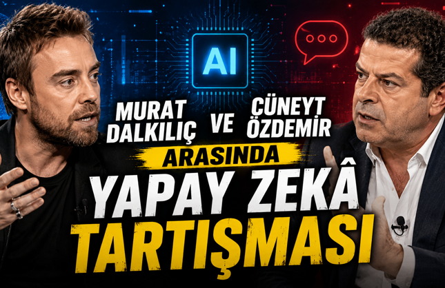 Murat Dalkılıç Ve Cüneyt Özdemir Arasında Yapay Zekâ Tartışması