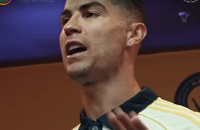 Cristiano Ronaldo’nun Motivasyon Konuşması: “Tanrı Bizi Korusun!”