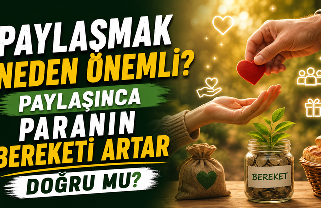 Paylaşmak Neden Önemli? Paylaşınca Paranın Bereketi Artar Doğru Mu?