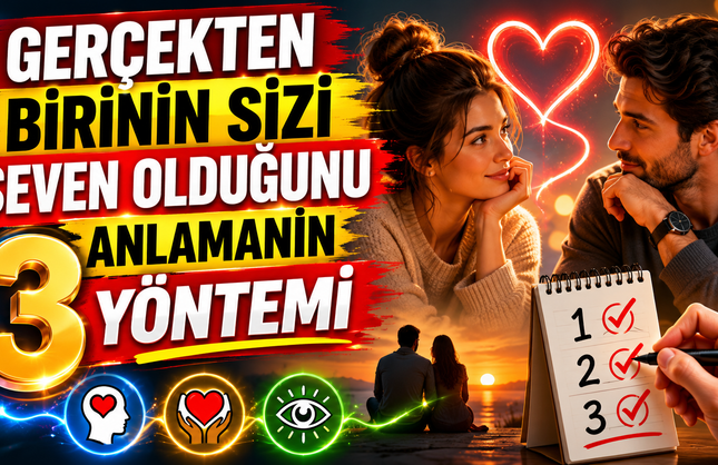 Gerçekten Birinin Sizi Seven Olduğunu Anlamanın 3 Yöntemi