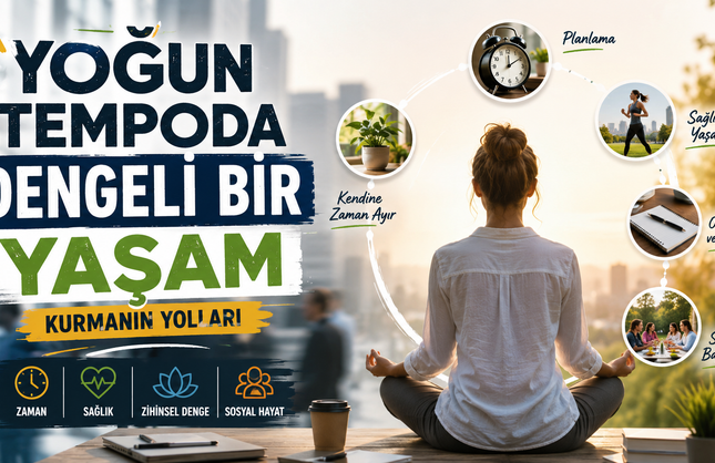 Yoğun Tempoda Dengeli Bir Yaşam Kurmanın Yolları