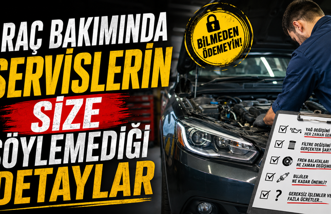Araç Bakımında Servislerin Size Söylemediği Detaylar