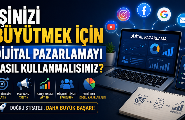 İşinizi Büyütmek İçin Dijital Pazarlamayı Nasıl Kullanmalısınız?