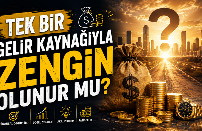 Tek Bir Gelir Kaynağıyla Zengin Olunur Mu?
