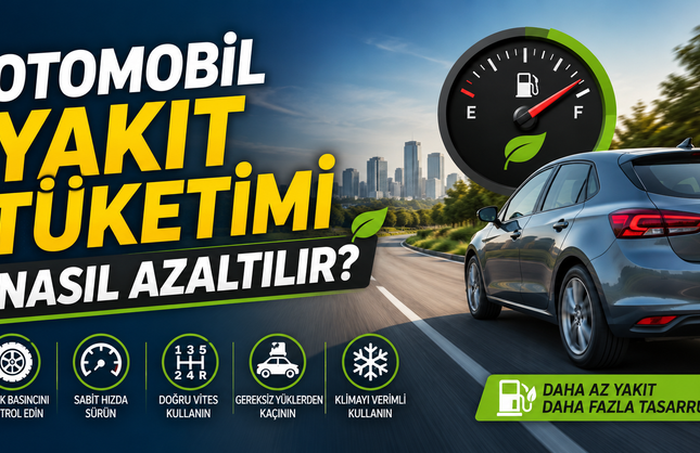 Otomobil Yakıt Tüketimi Nasıl Azaltılır?