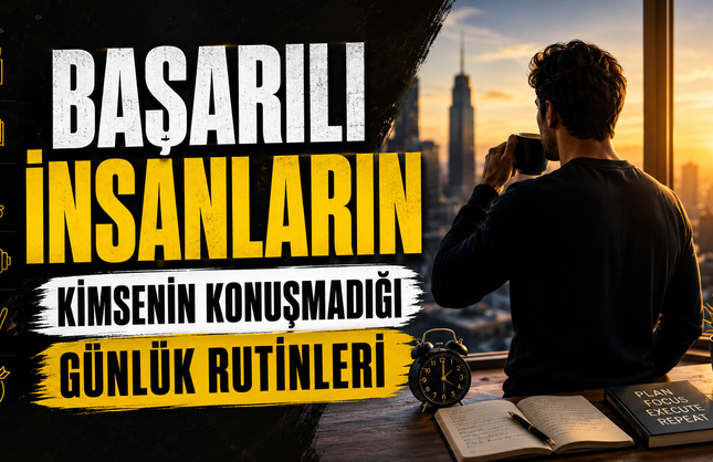 Başarılı İnsanların Kimsenin Konuşmadığı Günlük Rutinleri
