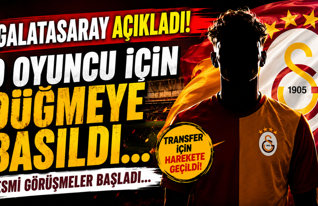 Galatasaray Açıkladı! O Oyuncu İçin Düğmeye Basıldı... Resmi Görüşmeler Başladı...