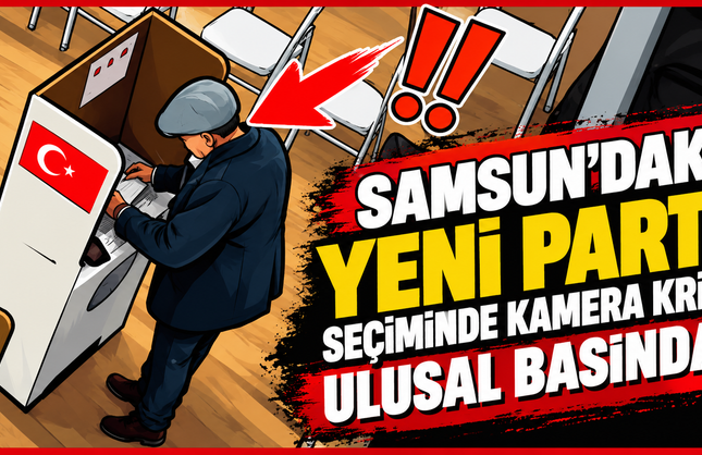 Yeni Parti Samsun Seçiminde Kamera Krizi! İtiraz MYK'ya Taşınıyor