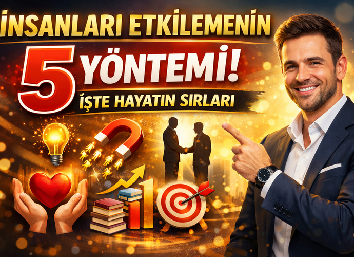 İnsanları Etkilemenin 5 Yöntemi! İşte Hayatın Sırları
