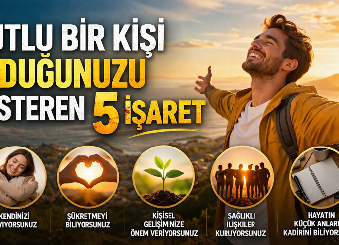 Mutlu Bir Kişi Olduğunuzu Gösteren 5 İşaret