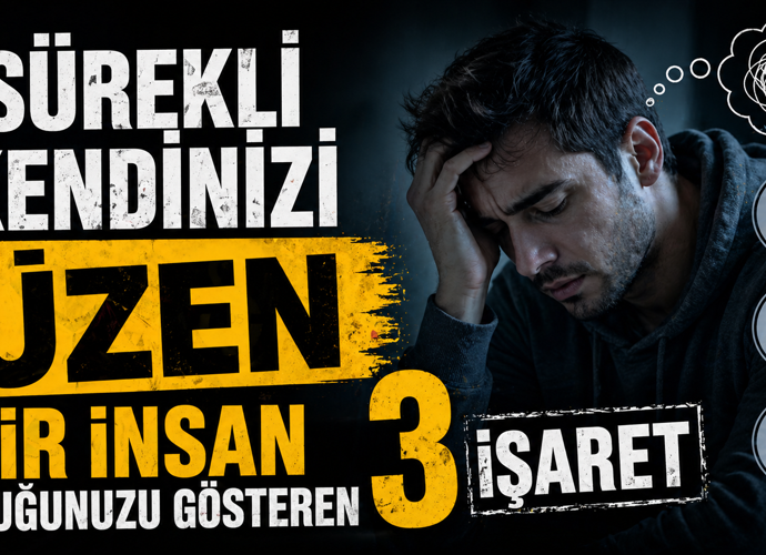 Sürekli Kendinizi Üzen Bir İnsan Olduğunuzu Gösteren 3 İşaret