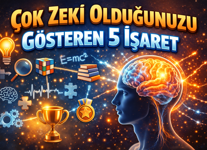 Çok Zeki Olduğunuzu Gösteren 5 İşaret