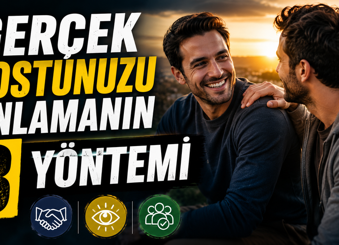 Gerçek Dostunuzu Anlamanın 3 Yöntemi