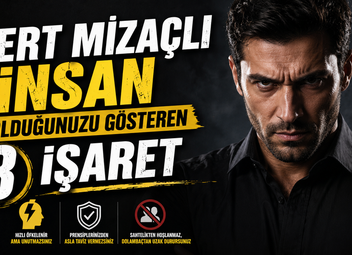 Sert Mizaçlı İnsan Olduğunuzu Gösteren 3 İşaret