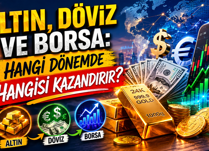 Altın, Döviz Ve Borsa: Hangi Dönemde Hangisi Kazandırır?