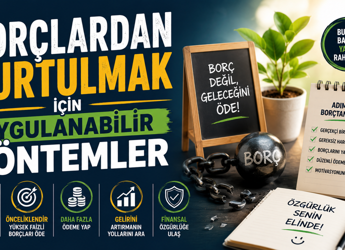 Borçlardan Kurtulmak İçin Uygulanabilir Yöntemler