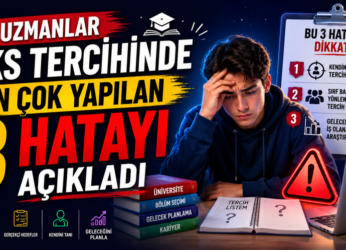 Uzmanlar YKS Tercihinde En Çok Yapılan 3 Hatayı Açıkladı