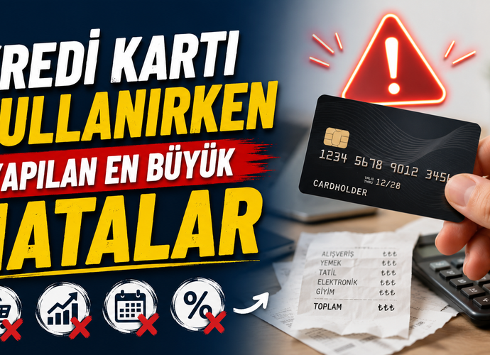 Kredi Kartı Kullanırken Yapılan En Büyük Hatalar