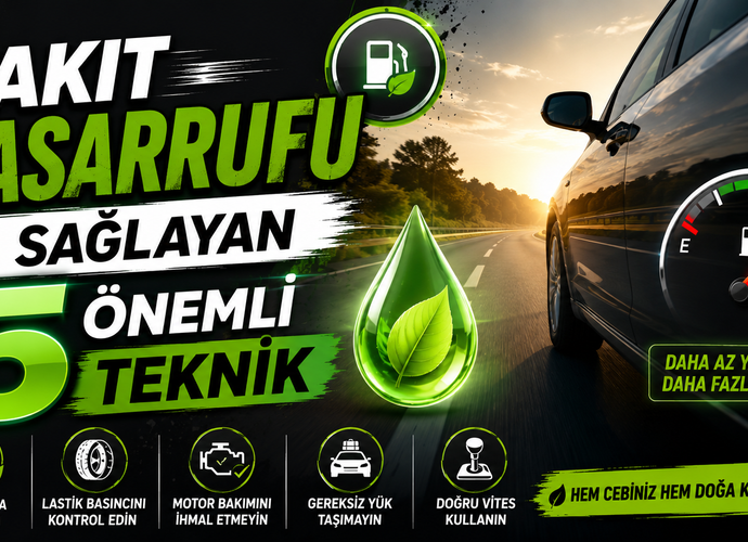 Yakıt Tasarrufu Sağlayan 5 Önemli Teknik