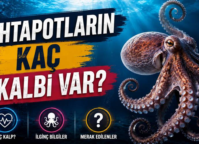 Ahtapotların Kaç Kalbi Var? Ahtapotların Kalbi Nasıl Çalışıyor?