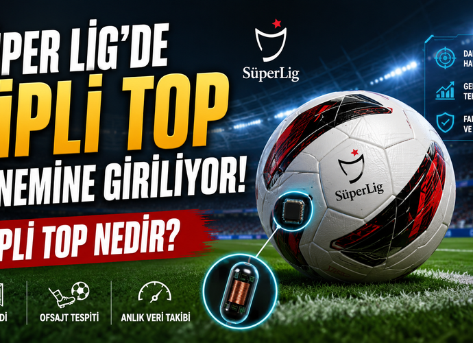 Süper Lig’de Çipli Top Dönemine Giriliyor! Çipli Top Nedir?