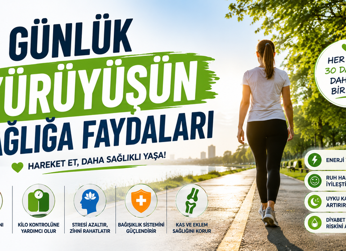 Günlük Yürüyüşün Sağlığa Faydaları