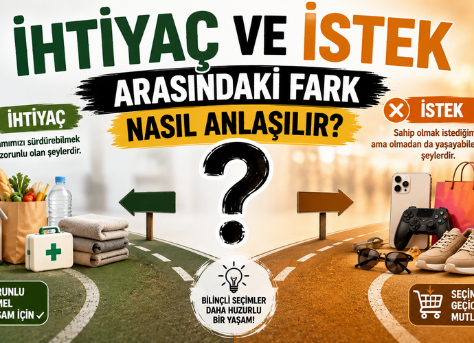 İhtiyaç Ve İstek Arasındaki Fark Nasıl Anlaşılır?