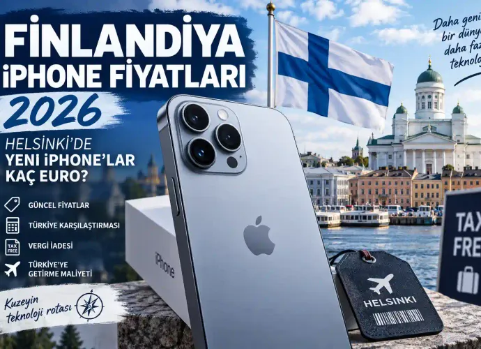 Finlandiya iPhone Fiyatları 2026: Helsinki'de Yeni iPhone'lar Kaç Euro?