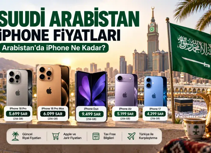 Suudi Arabistan Iphone Fiyatları 2026: Hac ve Umrede iPhone 18 Alınır mı?