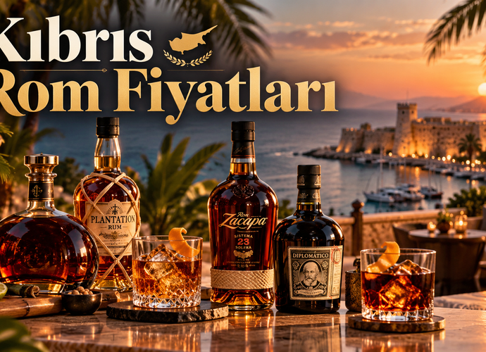 Kıbrıs Rom Fiyatları: Bacardi, Captain Morgan ve Havana Club Kaç TL?