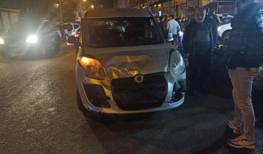 Bismil’de otomobil manava daldı: 1 yaralı